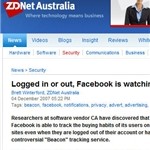 Logged in or out, Facebook is watching you