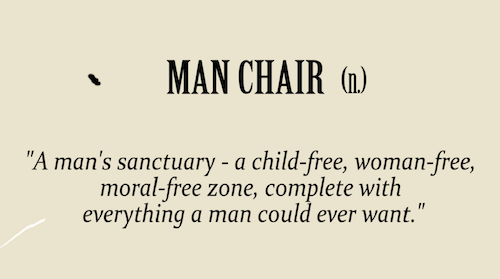 Scribbler.com what is The Man Chair description image