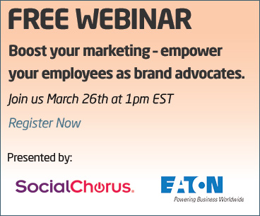 Hyperlink to sign-up for Useful Social Media (USM) Boost your marketing through employee advocate marketing free webinar