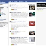 Peer-to-peer Current News application for Facebook