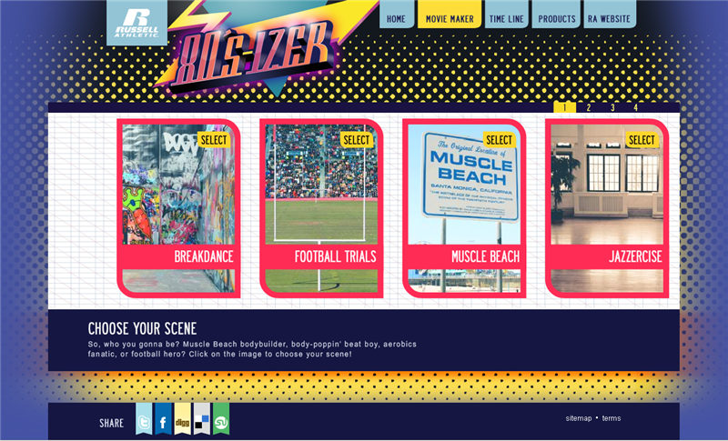 80s-izer site screen shot example