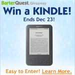 BarterQuest Amazon Kindle Giveaway
