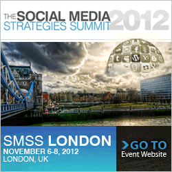 The Social Media Strategies Summit London logo and banner