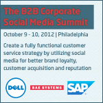 The B2B Corporate Social Media Summit banner