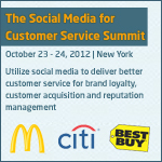 Social Media for Customer Service Summit banner
