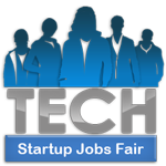 Hyperlink to TechStartupJobs Fair logo