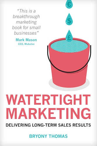 Watertight Marketing book cover image