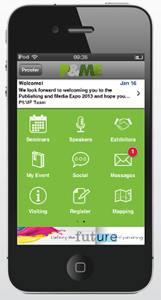 Publishing and Media Expo iPhone app image