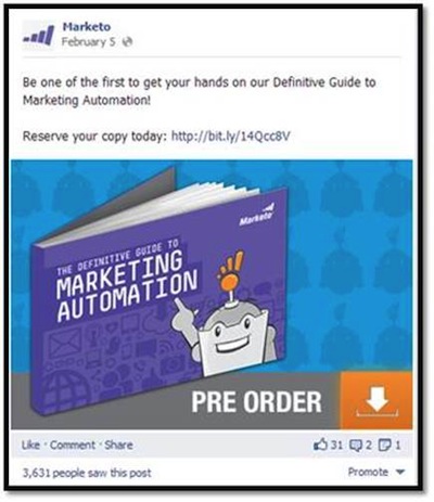 Marketo The Definitive Guide to Marketing Automation Facebook image