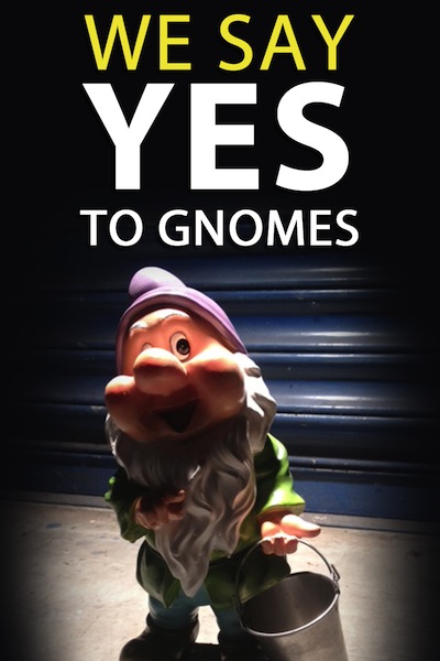 Hyperlink to UK Water Features Yes to Gnomes! Gnome image