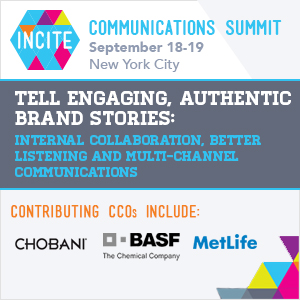 Incite: Communications Summit banner