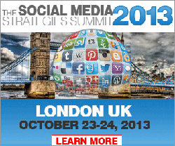 Social Media Strategies Summit London 2013 banner