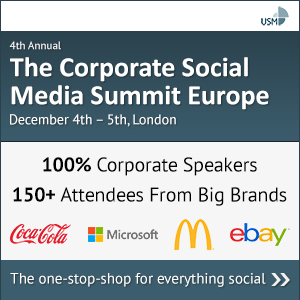 Useful Social Media The Corporate Social Media Summit Europe banner