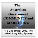 The Australian Government Community and Marketing banner