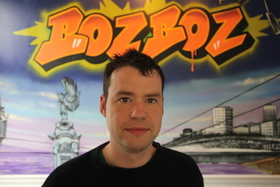 Photograph of Mike Hollingbery, CEO of Bozboz