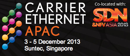 Carrier Ethernet APAC 2013 logo