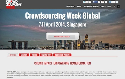 Crowsourcingweek website image