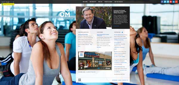 Zoom Media homepage image