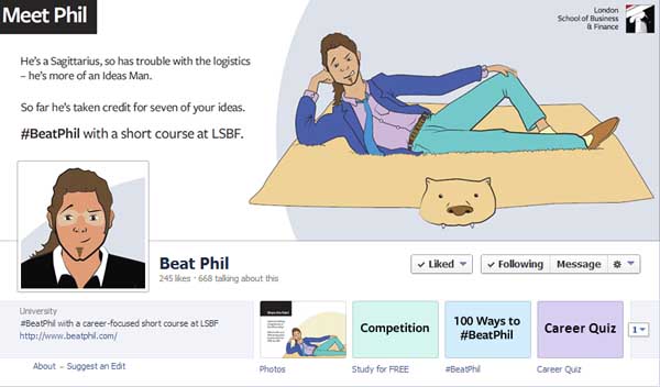 LSBF's Meet Phil social media marketing image