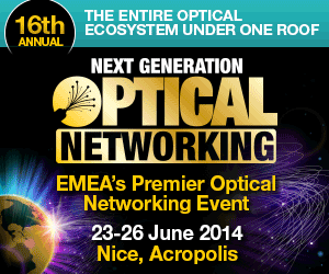 Next Generation Optical Networking 2014 - Nice, Acropolis banner