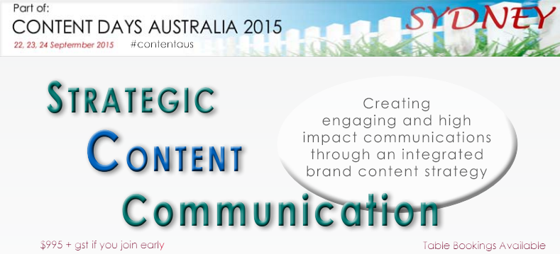 Strategic Content Communication banner