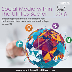 SMi Group 5th Annual Social Media in the Utilities Sector Conference 2016 banner