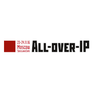 All-over-IP banner and logo