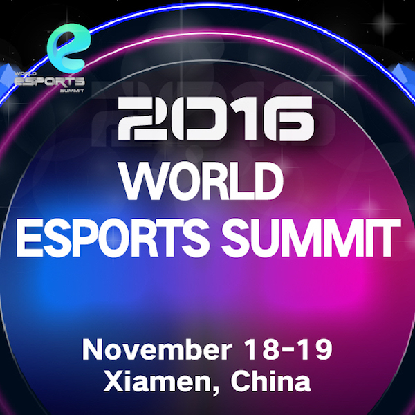 World eSports Summit 2016 banner