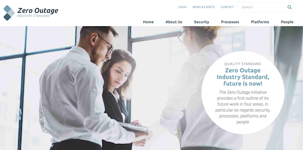 Zero Outage homepage image