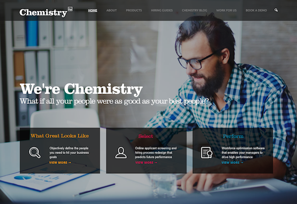 The Chemistry Group website image