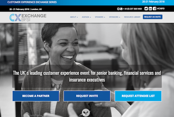 Customer Experience Exchange BFSI homepage 600x