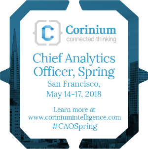 Chief Analytics Officer, Spring 2018 registration banner