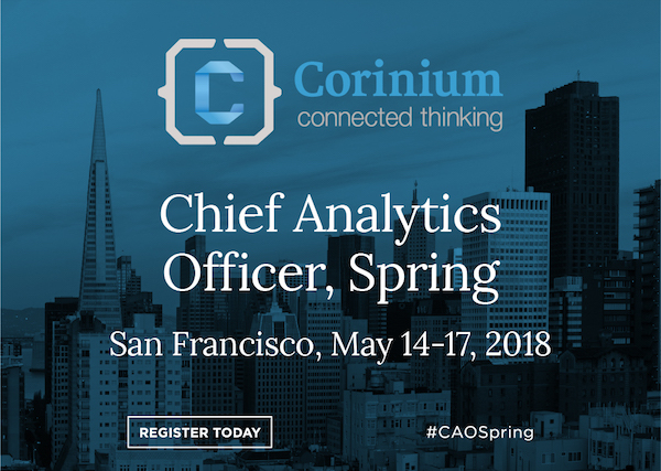 Chief Analytics Officer, Spring 2018 registration banner 600x427