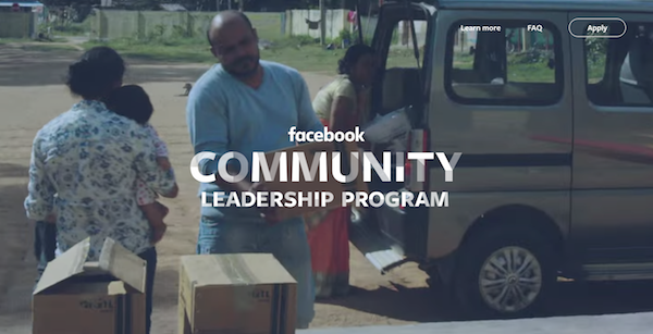 Facebook Community Leadership Program