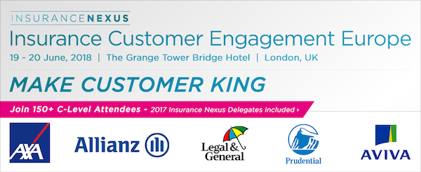 Insurance Customer Engagement Europe 2018 banner 600x248