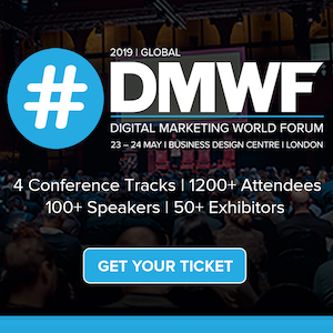 DMWF Global 2019 - Digital Marketing World Forum - London 2019 banner 300x300