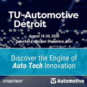 TU-Automotive Detroit, ft. TU-Automotive Awards 2020 logo and banner 300x300
