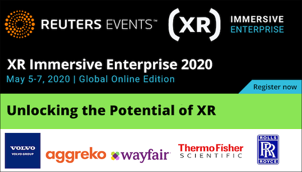 XR Immersive Enterprise 2020 banner 600x363