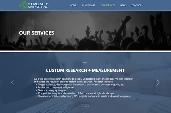 3 Emerald Marketing our services