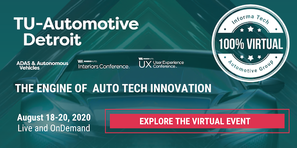 TU-Automotive Detroit, ft. TU-Automotive Awards, Virtual Edition 2020 from banner 600x300