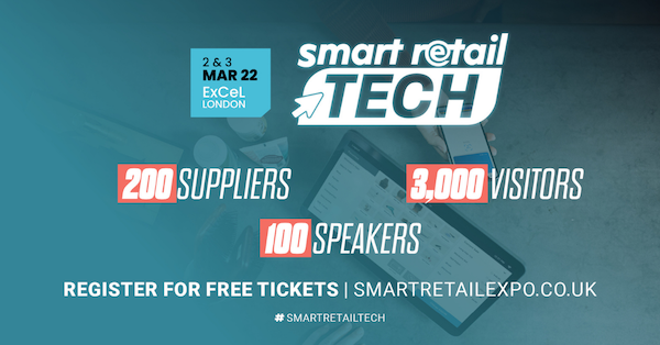Hyperlink to the Smart Retail Tech Expo website from 600x300 banner