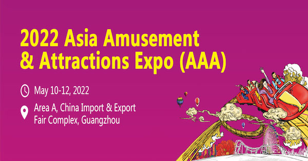 2022 Asia Amusement & Attractions Expo (AAA 2022) banner 600x314