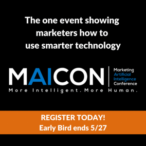 MAICON (Marketing AI Conference) 2022 banner 300x300