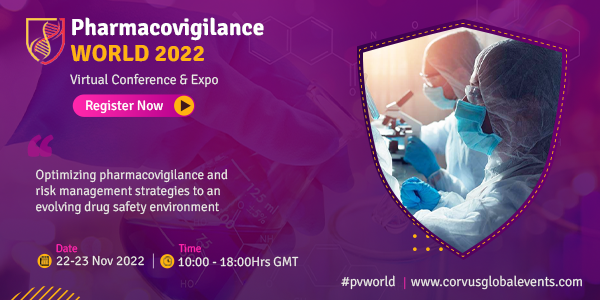 Pharmacovigilance World 2022 Virtual Conference banner 600x300