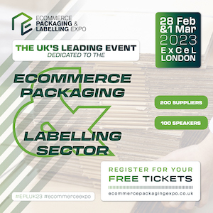 Ecommerce Packaging & Labelling Expo 2023 banner 300x300