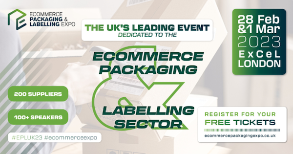 Ecommerce Packaging & Labelling Expo 2023 banner 600x300