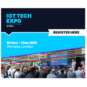 IoT Tech Expo Global 2023 logo and banner 300x300