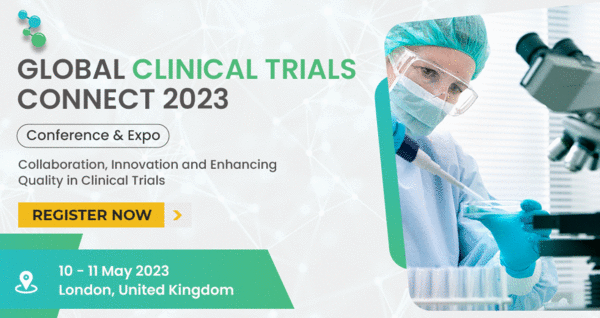 The Global Clinical Trials Connect 2023 logo and banner 600x300